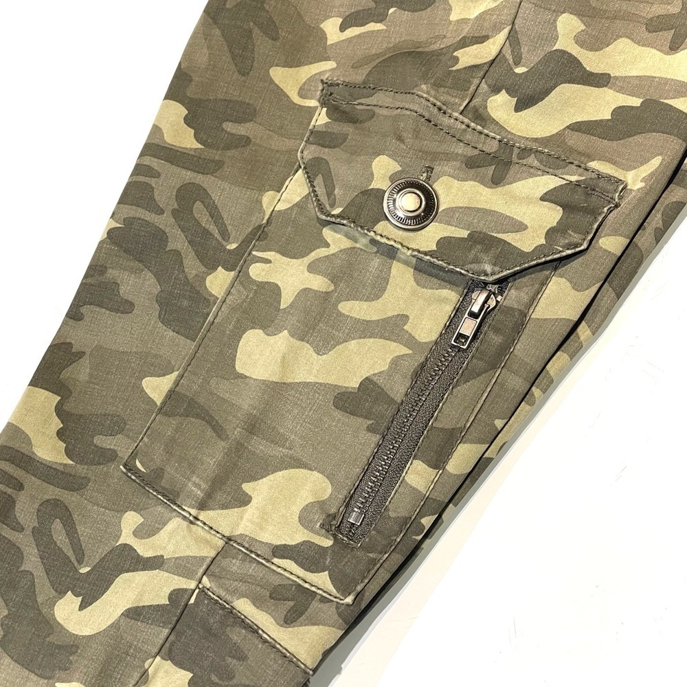 *NEW* Camouflage Cargo Stretch Jegging Pants - Picture 4 of 9